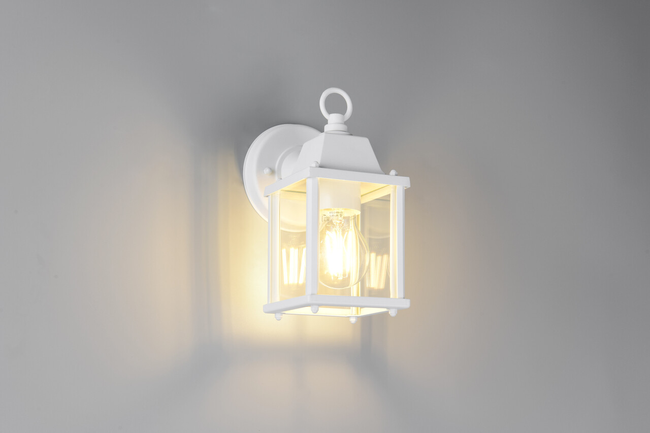 Lampa de gradina Mirande, TRIO, 11.5x14.5x22.5 cm, 40W, 1x E27, aluminiu, alb mat - imagine 7